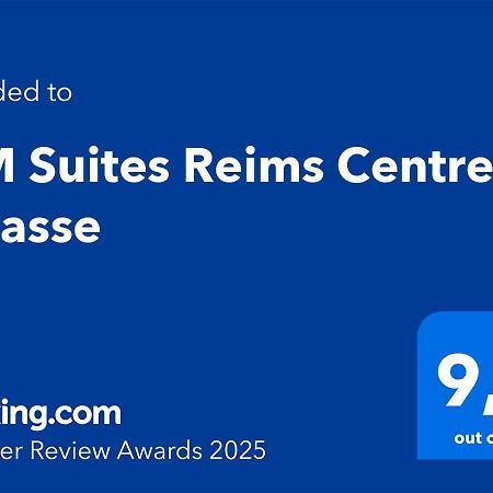 Mm Suites Reims Centre Terasse Exteriör bild